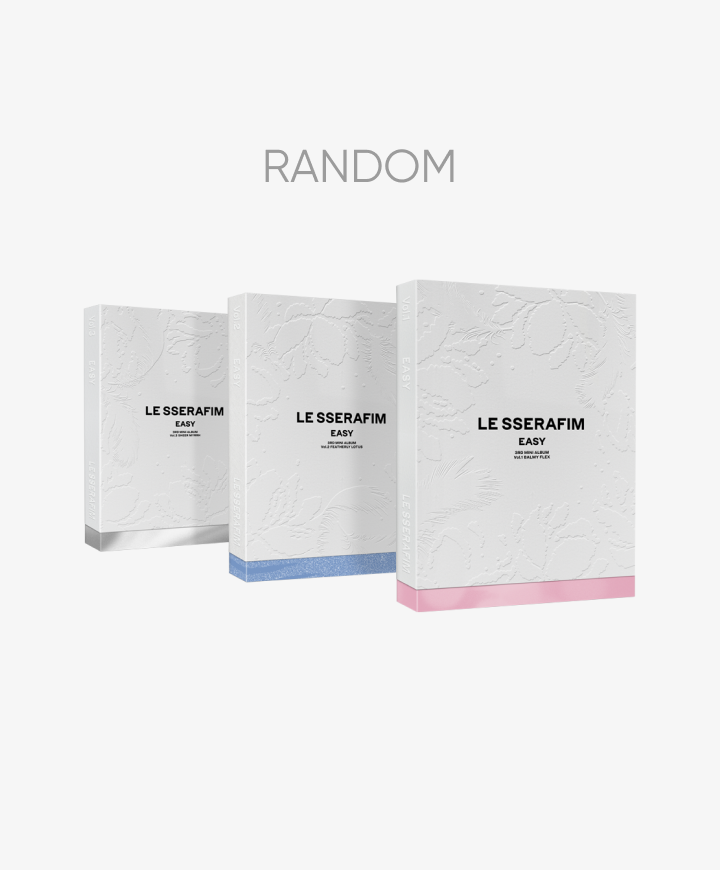 [LE SSERAFIM|لو سيرافيم] {Kpop} (ONE) LE SSERAFIM - 3rd Mini Album 'EASY' (Random)