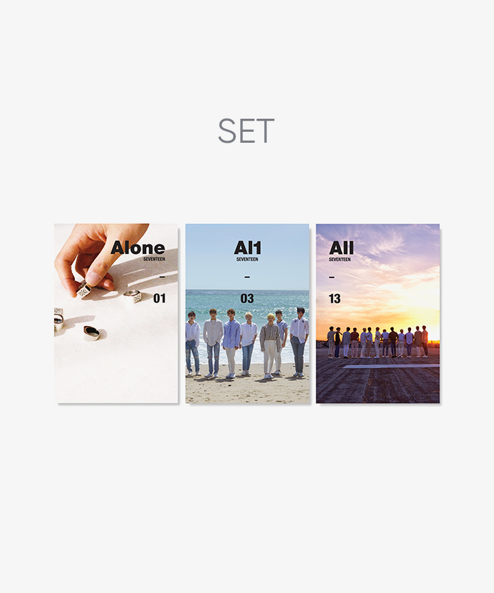 (SET) SEVENTEEN -  3rd Mini Album 'Going Seventeen