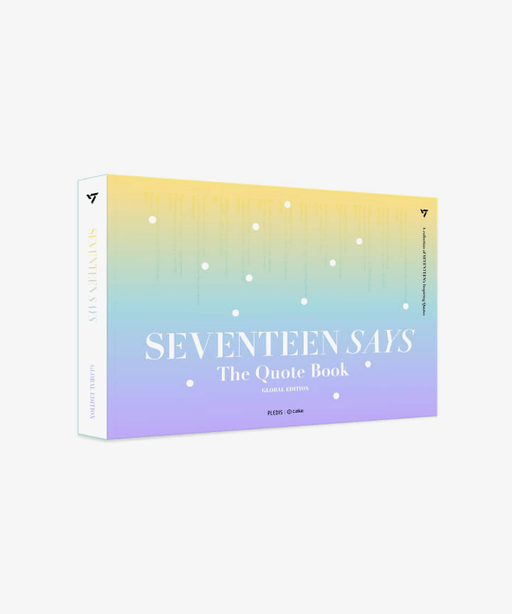 [Seventeen|سفنتين] (ONE) SEVENTEEN - SAYS (The Quote Book)