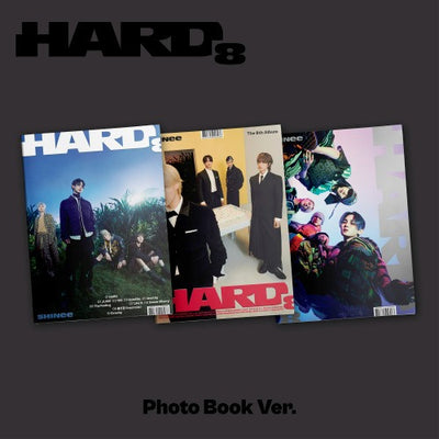 [SHINee|شايني] (ONE) SHINee - 8th Album - HARD [Photo Book Ver.][1 type out of 3 types sent randomly] (After June 27th)