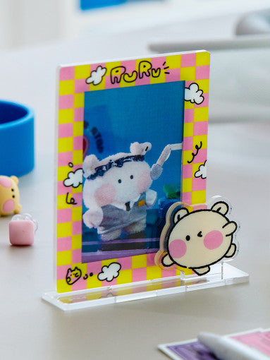 (ONE) Line Friends TRUZ RURU Minini Acrylic Photo Card Stand