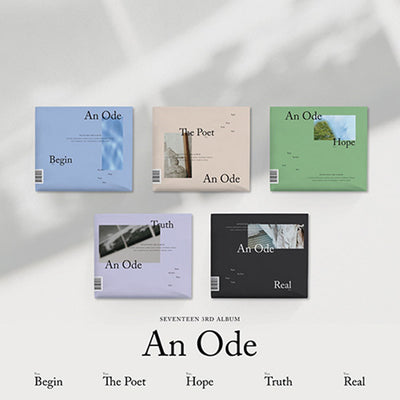 [Seventeen|سفنتين] (SET) SEVENTEEN - 3rd Album 5 Comprehensive An Ode 5 Album Posters End CMCC11456