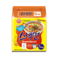 (ONE) Ottogi - Snack Noodles 108g x 5 and 14 other varieties [Country of Origin: Indicated in detailed description][10% off for 4 or more]
