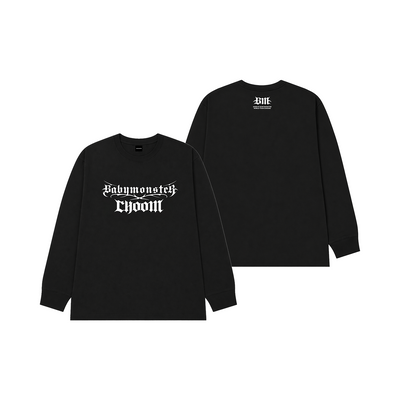 [BABYMONSTER|بيبي مونستر] {Kpop} (One) BABYMONSTER - Long Sleeve T-Shirt (CHOOM 2026-27 World Tour) | بيبي مونستر - تيشيرت بأكمام طويلة (جولة تشوم العالمية)