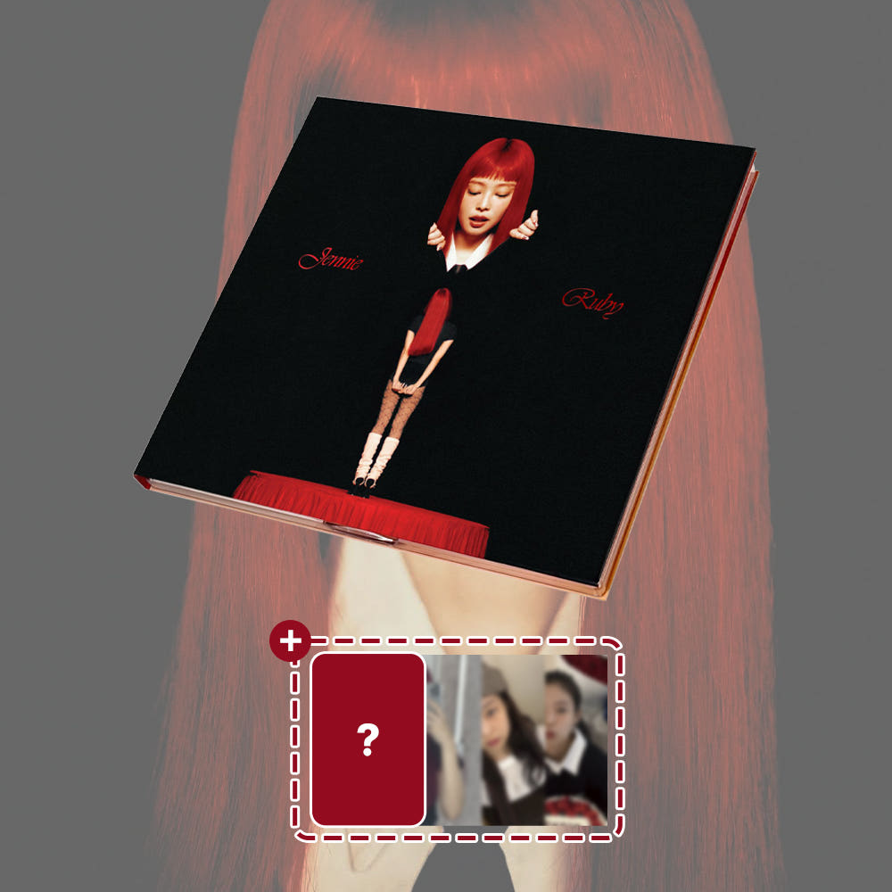 [Blackpink|بلاكبينك] (ONE) BLACKPINK - Jennie Album Ruby Regular 1st Album Blackpink Digipack