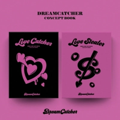 [Dreamcatcher|دريم كاتجر] {Kpop} (ONE) Dreamcatcher - Concept Book Album Lovecatcher DREAMCATCHER CONCEPT BOOK LOVE CATCHER VER.