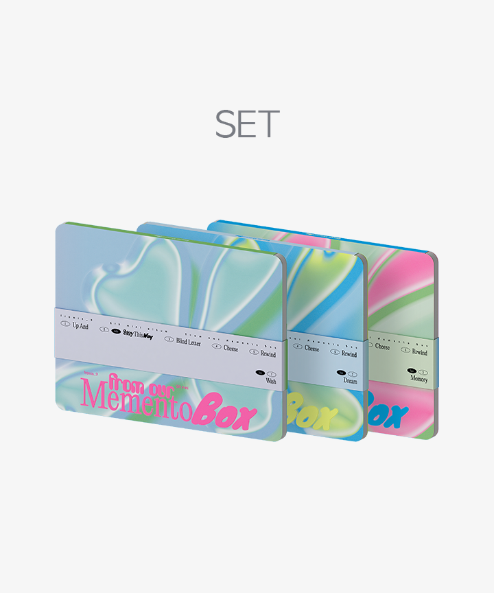 [FROMIS_9|فروميس 9] {Kpop} (SET) fromis_9 - 5th Mini Album 'from our Memento Box' (Set) PRE ORDER