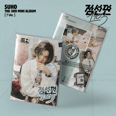 [EXO|أكسو] (ONE) EXO - SUHO The 3rd Mini Album [점선면 (1 to 3)] (? Ver.)
