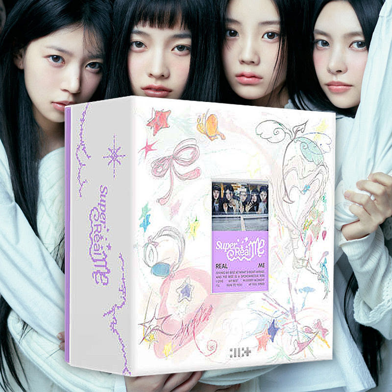 (SET) ILLIT Album - SUPER REAL ME Mini 1st album 2-piece set ILLIT MagneticMagnetic