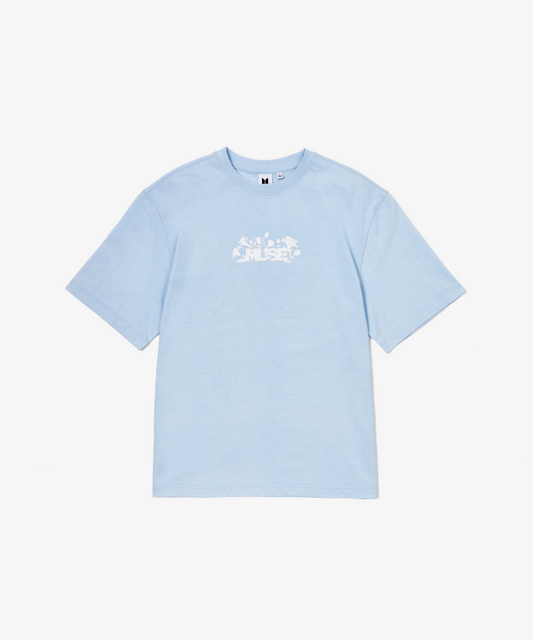 (ONE) BTS Jimin Muse T-Shirt (LIGHT BLUE)