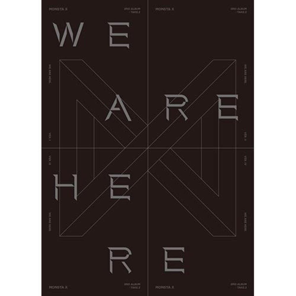 [Monsta X|مونستا اكس] {Kpop} (ONE) MONSTA X - WE ARE HERE (2nd Album Take.2) Random Delivery