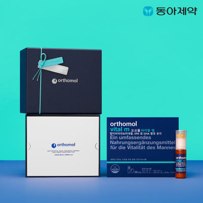 [Vitamin&Health|فيتامين&صحة] (ONE) Orthomol - Vital M contains 500mg of Altige Omega 3 for 30 days + free shopping bag [Origin: Germany] | للرجال عزز مناعتك ب30حبه فيتامينات وتقويه المناعه لمقاومة المرض قبل استفحاله