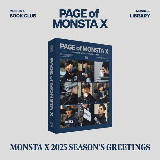 (ONE) MONSTA X - 2025 SEASON’S GREETINGS 【PAGE of MONSTA X】