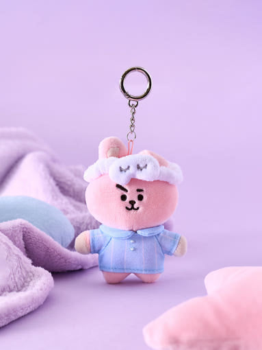 (ONE) BT21 COOKY New Basic Pajama Plush Keyring Departing today