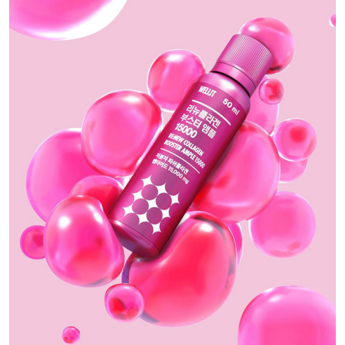 (ONE) Wellit Renew - Collagen Booster Ampoule 15000 14p, 700ml, 1 piece