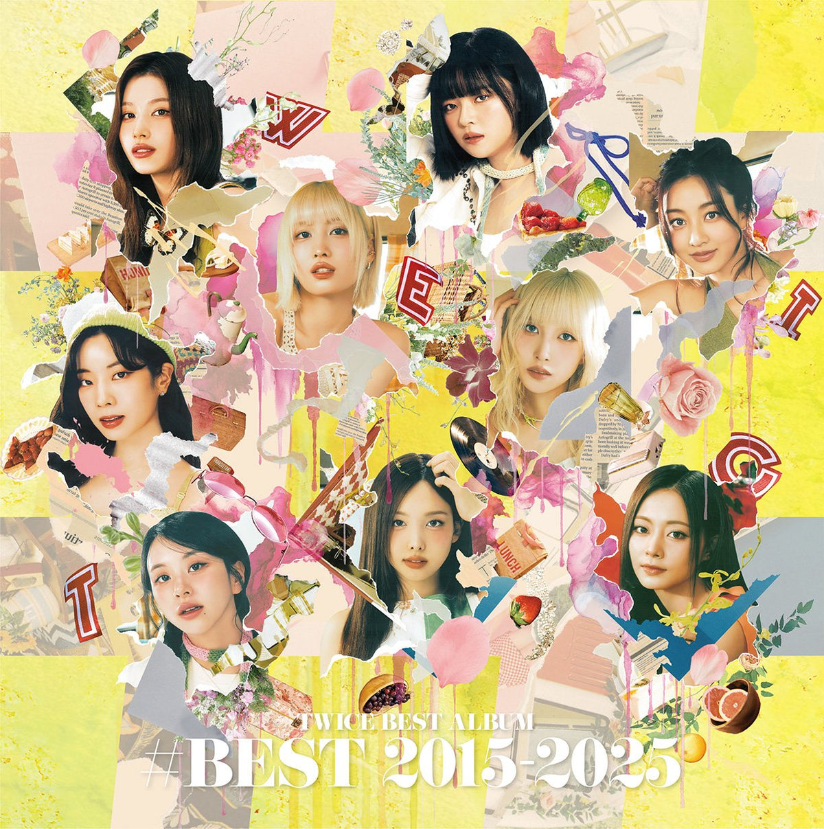 [Twice|توايس] {Kpop} (Set) TWICE - Best Album [#BEST 2015-2025] (Limited Ver., 4 CD + Blu-ray) | توايس - ألبوم الأفضل [#BEST 2015-2025] (النسخة المحدودة، 4 أقراص + بلوراي)
