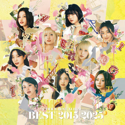 [Twice|توايس] {Kpop} (Set) TWICE - Best Album [#BEST 2015-2025] (Limited Ver., 4 CD + Blu-ray) | توايس - ألبوم الأفضل [#BEST 2015-2025] (النسخة المحدودة، 4 أقراص + بلوراي)