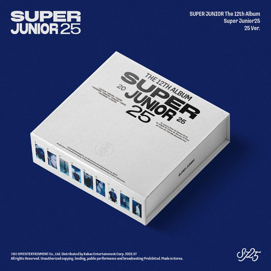 (ONE) SUPER JUNIOR The 12th Album [Super Junior25] (25 Ver.)