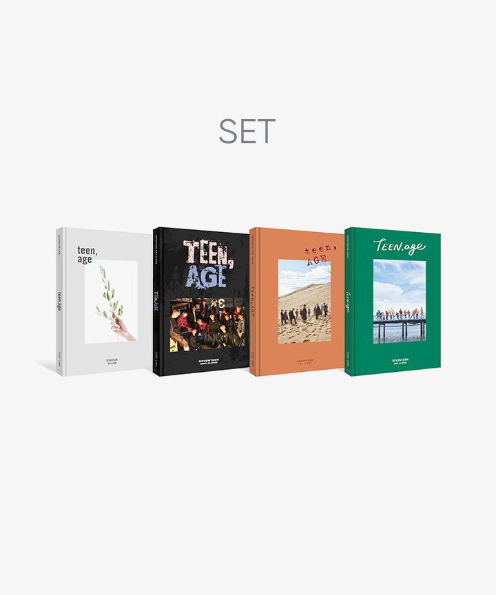 [Seventeen|سفنتين] (SET) SEVENTEEN - 2ND ALBUM 'TEEN, AGE'