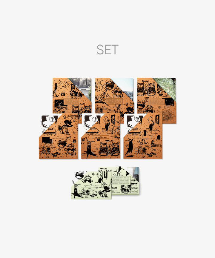 [BTS|بانتقان] (SET) BTS - RM (BTS) 'Right Place, Wrong Person' (Set) + 'Right Place, Wrong Person' (Weverse Albums ver.) Set