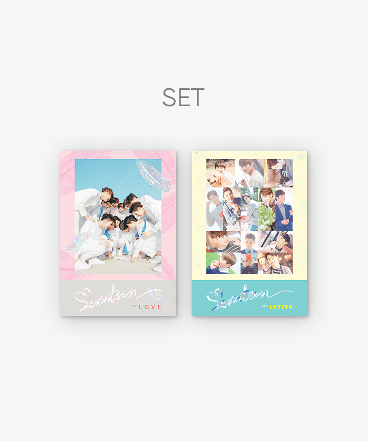 [Seventeen|سفنتين] (SET) SEVENTEEN - 1ST ALBUM [FIRST 'LOVE & LETTER']