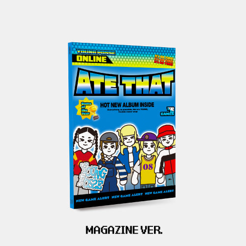 [YOUNG POSSE|يونغ بوسي] {Kpop} (One) YOUNG POSSE - 3rd Mini Album [ATE THAT] (Magazine Ver.) | يونغ بوسي - الألبوم المصغّر الثالث [آيت ذات] (نسخة المجلة)