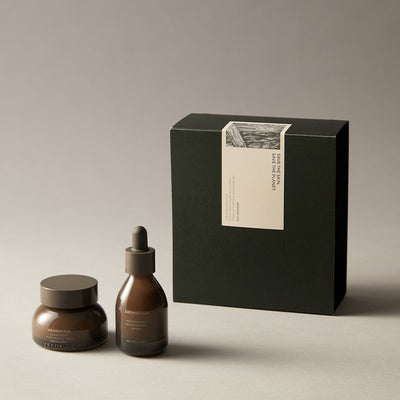[Care|العناية] (SET) Frankincense Skincare Set (Serum 100ml + Cream 50ml) | سيت -  مجموعة العناية بالبشرة فرانكنسنس من اللبان العطري (مصل 100 مل + كريم 50 مل )شاهد الوصف