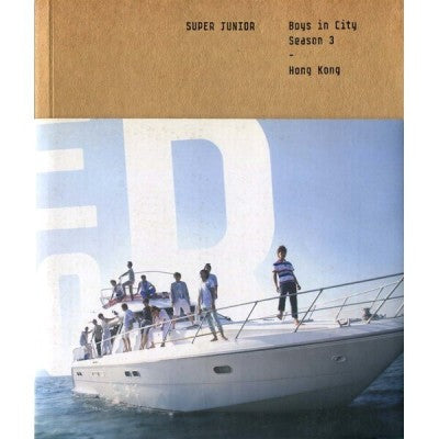[Super Junior|سوبر جونير] (ONE) Super Junior - Boys in City Season 3: Hong Kong (Photobook + DVD)