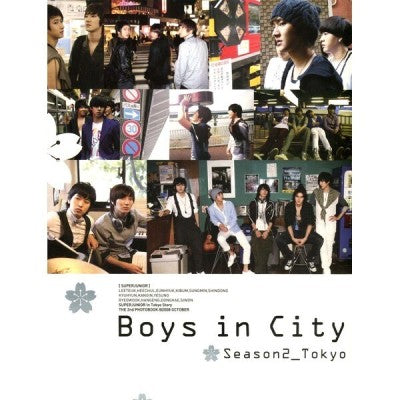 [Super Junior|سوبر جونير] (ONE) Super Junior - Boys in City Season 2: Tokyo (Photobook + DVD + Calendar)