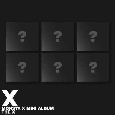(SET) MONSTA X MINI ALBUM THE X (DIGIPACK SET)