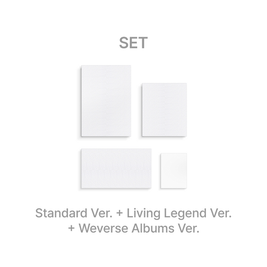 (SET) * BTS 'ARIRANG' (Set) + 'ARIRANG' (Living Legend Ver.) + 'ARIRANG' (Albums ver.) Set | بي تي إس 'أريرانغ' (مجموعة) + 'أريرانغ' (نسخة ليفينج ليجند) + 'أريرانغ' (نسخة ويفيرس ألبومز)