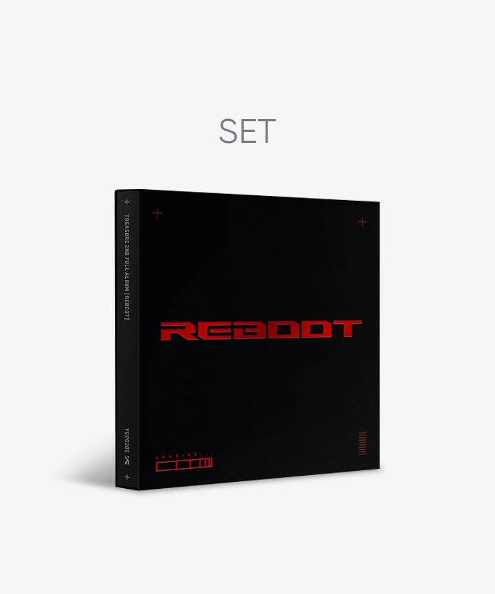 [TREASURE|تريجير] سيت عدد اثنين|(SET) TREASURE - 2ND FULL ALBUM [REBOOT] DIGIPACK ver. (Set)