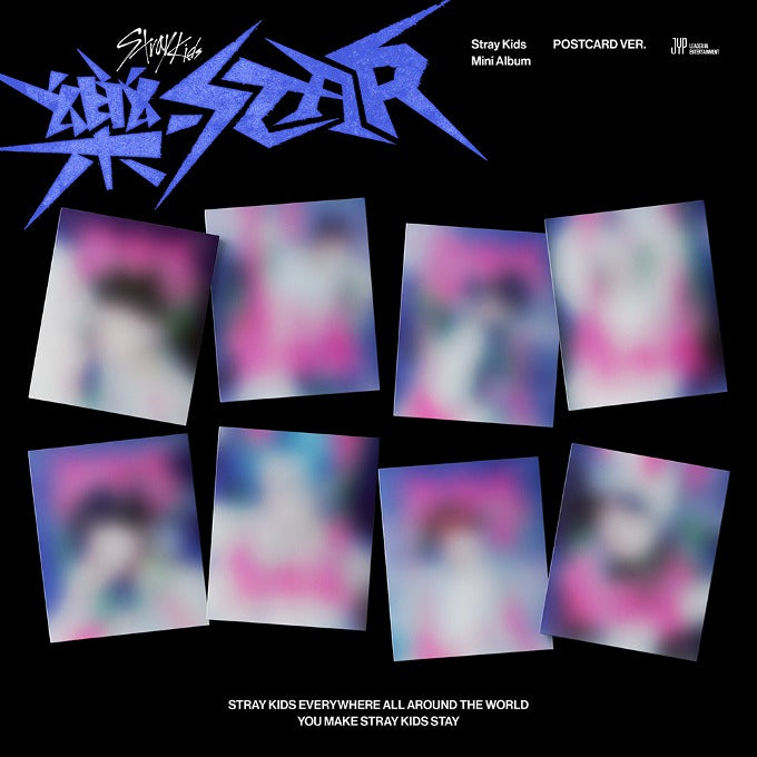 [Stray Kids|ستراي كيدز] (ONE) Stray Kids - Mini Album 樂-STAR (POSTCARD VER.)