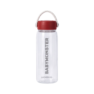 [BABYMONSTER|بيبي مونستر] {Kpop} (One) BABYMONSTER - Water Bottle + Large Photocard (CHOOMTOUR) | بيبي مونستر - زجاجة ماء + فوتوكارد كبيرة (جولة تشوم)