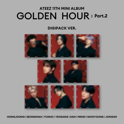 [ATEEZ|أتيز] (ONE) ATEEZ - GOLDEN HOUR : Part.2 [DIGIPACK Ver.]