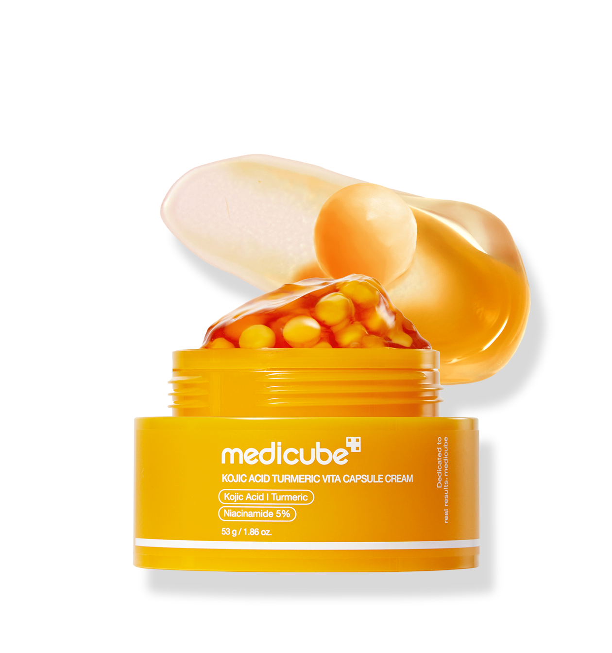 [Care | العناية] (One) Medicube Kojic Acid Turmeric Vita Capsule Brightening Cream | ميديكيوب كريم التفتيح بكبسول حمض الكوجيك والكركم وفيتامين