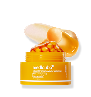 [Care | العناية] (One) Medicube Kojic Acid Turmeric Vita Capsule Brightening Cream | ميديكيوب كريم التفتيح بكبسول حمض الكوجيك والكركم وفيتامين
