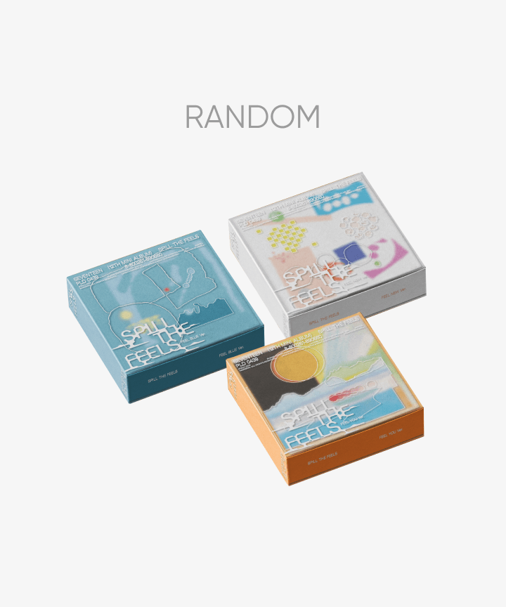 [Seventeen|سفنتين] (ONE) SEVENTEEN - 12th Mini Album 'SPILL THE FEELS' (Random)