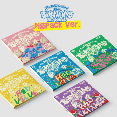 [Red Velvet|ريد فيلفيت] {Kpop} (ONE) Red Velvet - The mini Album - 'The ReVe Festival 2022 - Birthday’(Digipack Ver.)