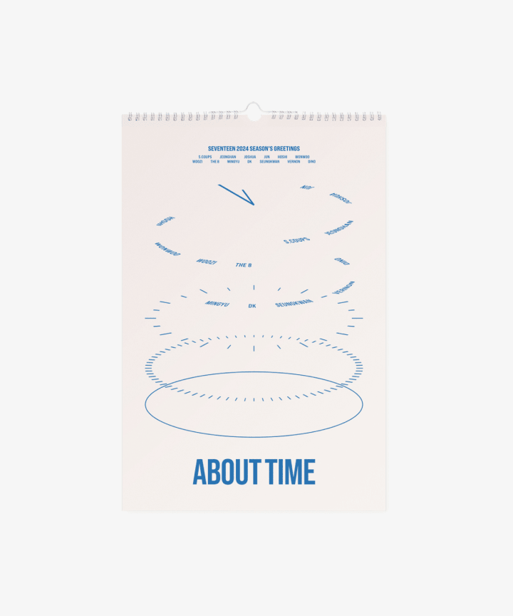 [Seventeen|سفنتين] (ONE) Seventeen 2024 - Wall Calendar Day-off Wall Calendar