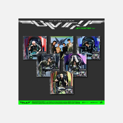 [NCT 127|ان سي تي 127] (One) NCT 127 - The 7th Album [BLINGY] (JET Poster Ver.) | ان سي تي 127 - الألبوم السابع [BLINGY] (نسخة بوستر JET)