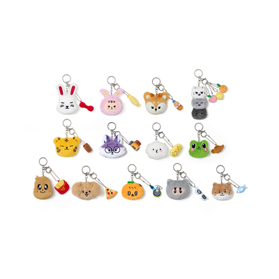 [Seventeen|سفنتين] (ONE) SEVENTEEN - Face Plush Keyring