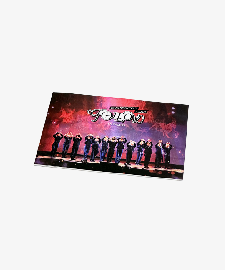 [Seventeen|سفنتين] (ONE) SEVENTEEN - [CINEMAS] SEVENTEEN FOLLOW AGAIN TO CINEMA PROGRAM BOOK KR Ver.
