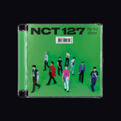 [NCT|ان سي تي] (ONE) NCT 127 - 3rd Studio Album [Sticker] (Jewel Case Ver.) (Random Ver.)