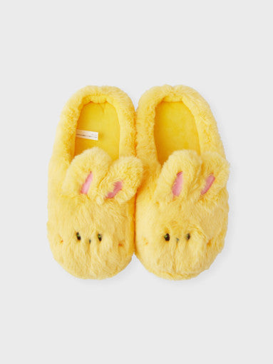 (ONE) LINE FRIENDS bunini plush room shoes (YELLOW)