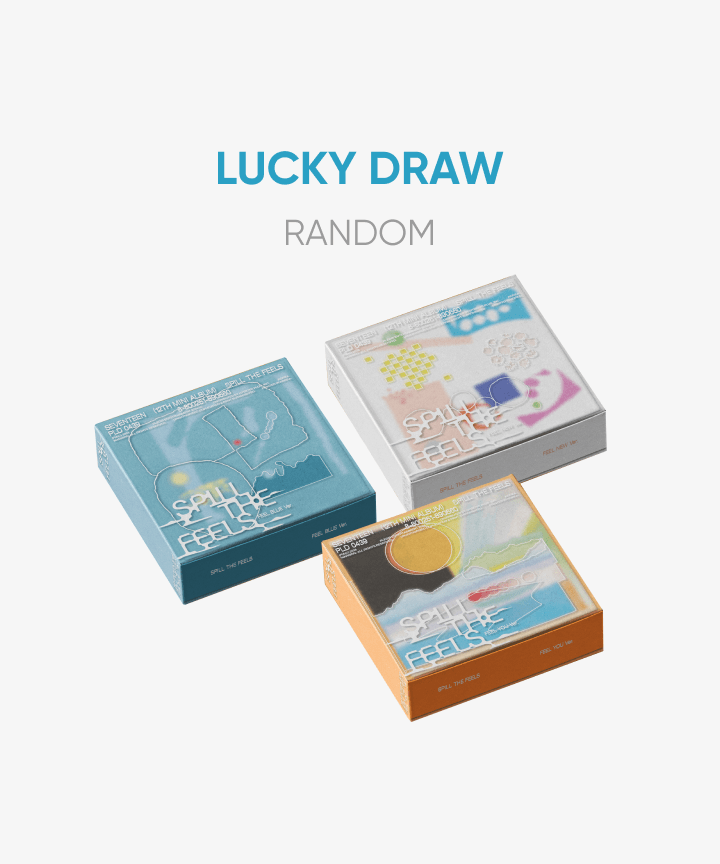 [Seventeen|سفنتين] (ONE) SEVENTEEN - [LUCKY DRAW] 12th Mini Album 'SPILL THE FEELS' (Random)