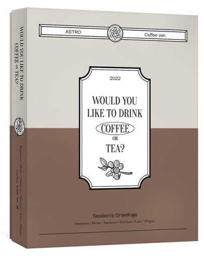 [ASTRO|استرو] {Kpop} (ONE) ASTRO 2022 - Season Greetings [COFFEE ver] (SEASON'S GREETINGS New Product)