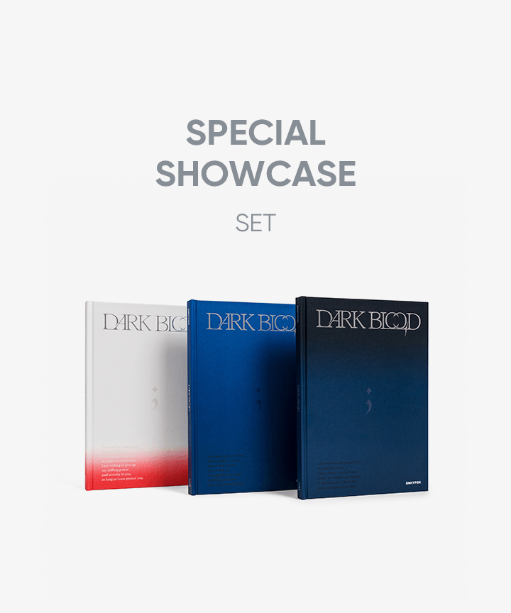 [ENHYPEN|انهايبن] (SET) ENHYPEN - [SPECIAL SHOWCASE] DARK BLOOD (Set)