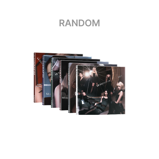 (ONE) LE SSERAFIM 5th Mini Album 'HOT' (COMPACT ver.) (Random) PRE ORDER