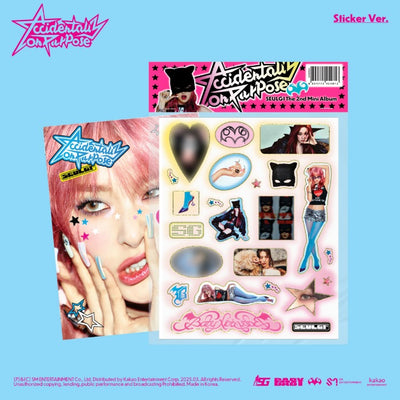 [Red Velvet|ريد فيلفيت] {Kpop} (ONE) SEULGI - The 2nd Mini Album [Accidentally On Purpose] (Sticker Ver.)